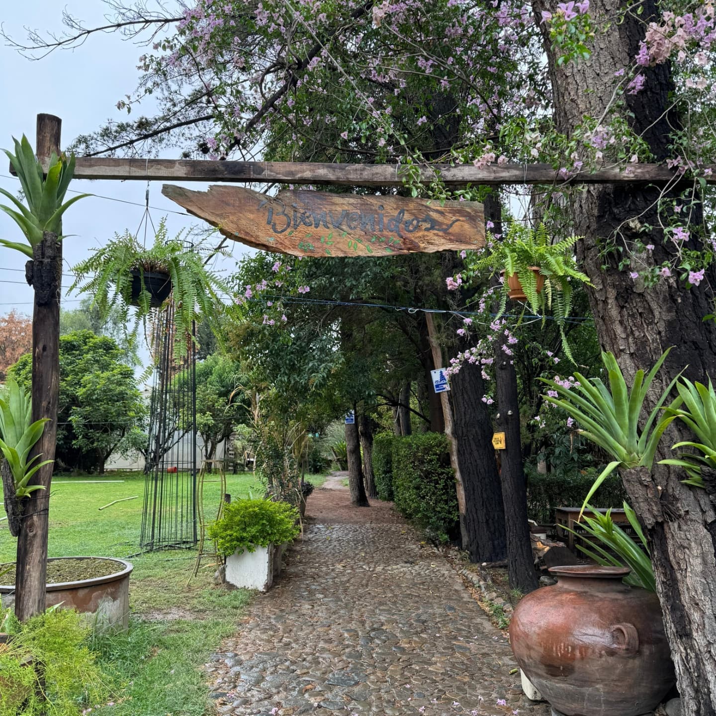 Sendero natural en Bioparque Agroflori